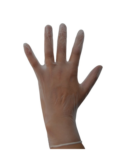 Guantes de Vinilo s/polvo, 5gr, 1.5 AQL