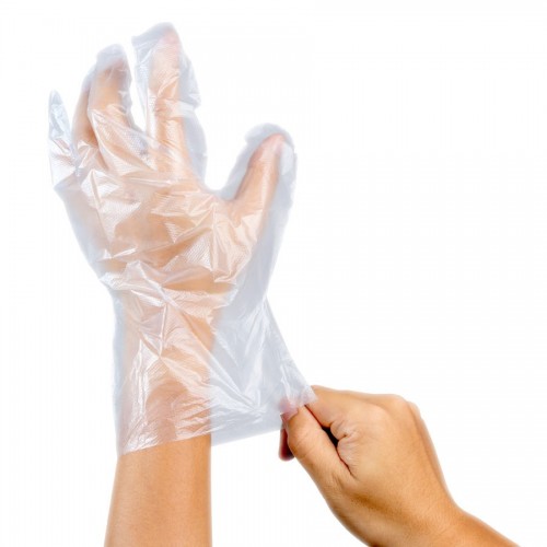 Polyethylene gloves