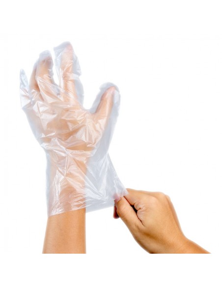 Polyethylene gloves