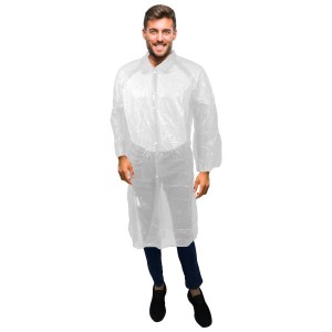 Bata de polietileno fecho...