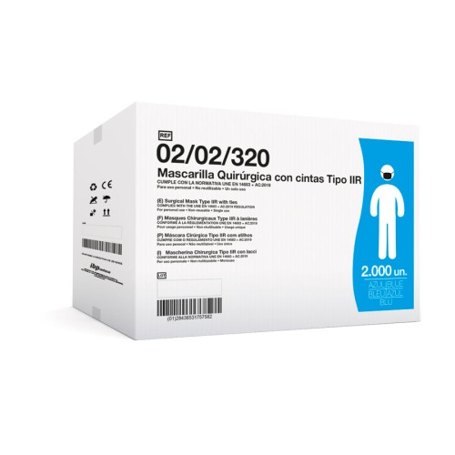 Triple layer IIR Surgical Mask with...