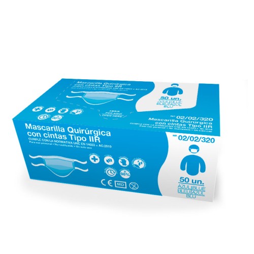 Triple layer IIR Surgical Mask with...