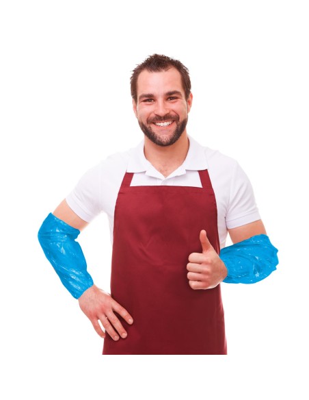 Manguito de Polietileno hechos a mano color azul Manguito de Polietileno hechos a mano color azul