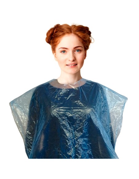 Capa de cor em polietileno em rolo com dispensador