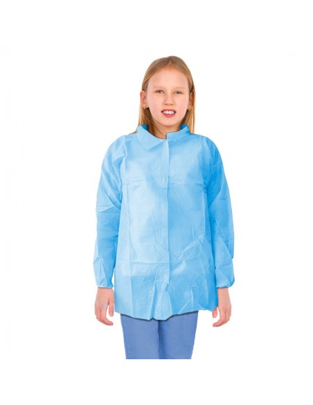 Non-woven cadet labcoat 35 gr