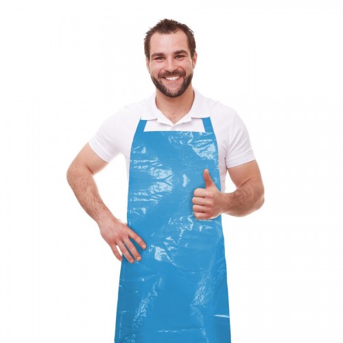 Polyethylene apron