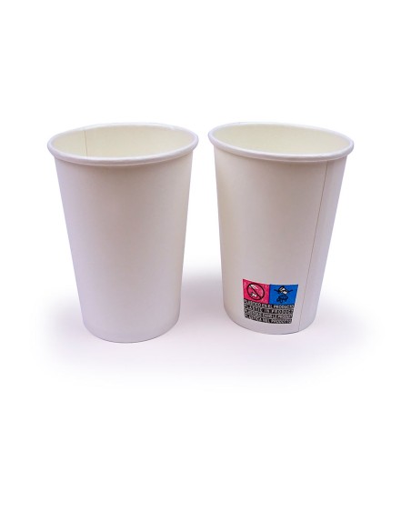 Cardboard cups for hot beverage