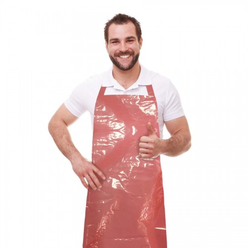 Polyethylene apron