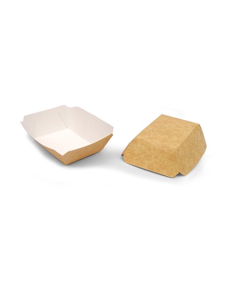 Fast food cardboard tray