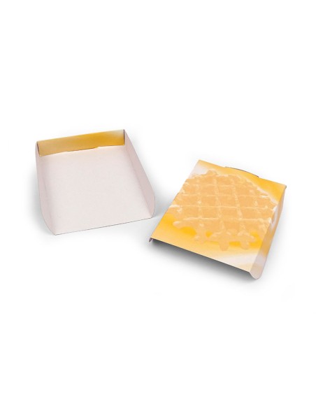 Ferro para waffles em cartão