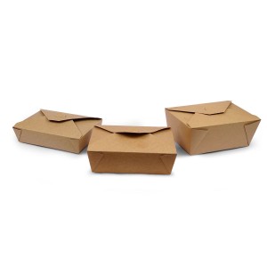 Take away packaging...