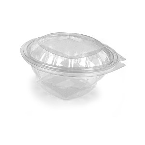 Reusable hinged lid PET... 2