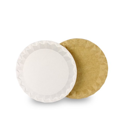 Pratos de cartão biodegradáveis de luxo