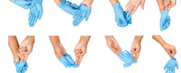 Cómo desinfectar guantes dessechables