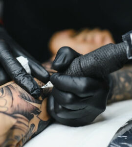 guantes para tatuar